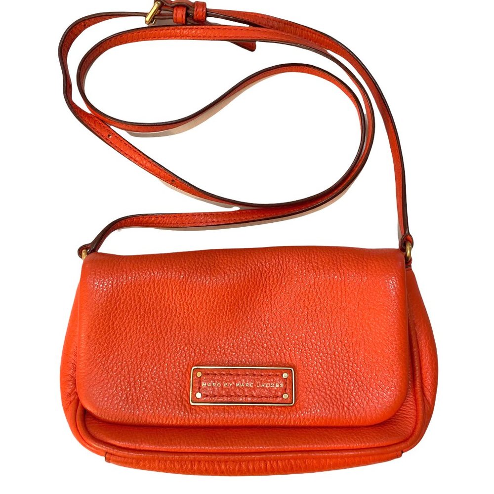 Marc By Marc Jacobs Orange Crossbody Bag